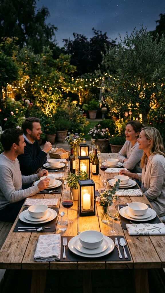 10. Set the Mood with Solar Table Lights