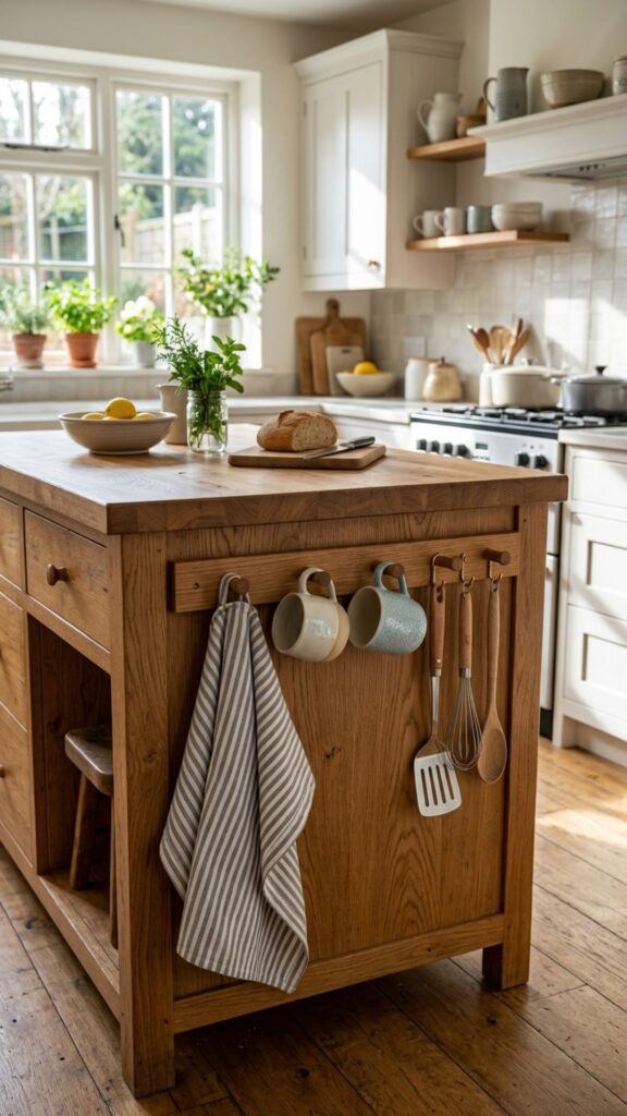 10. Use Peg Rails and Hooks for Hanging Storage