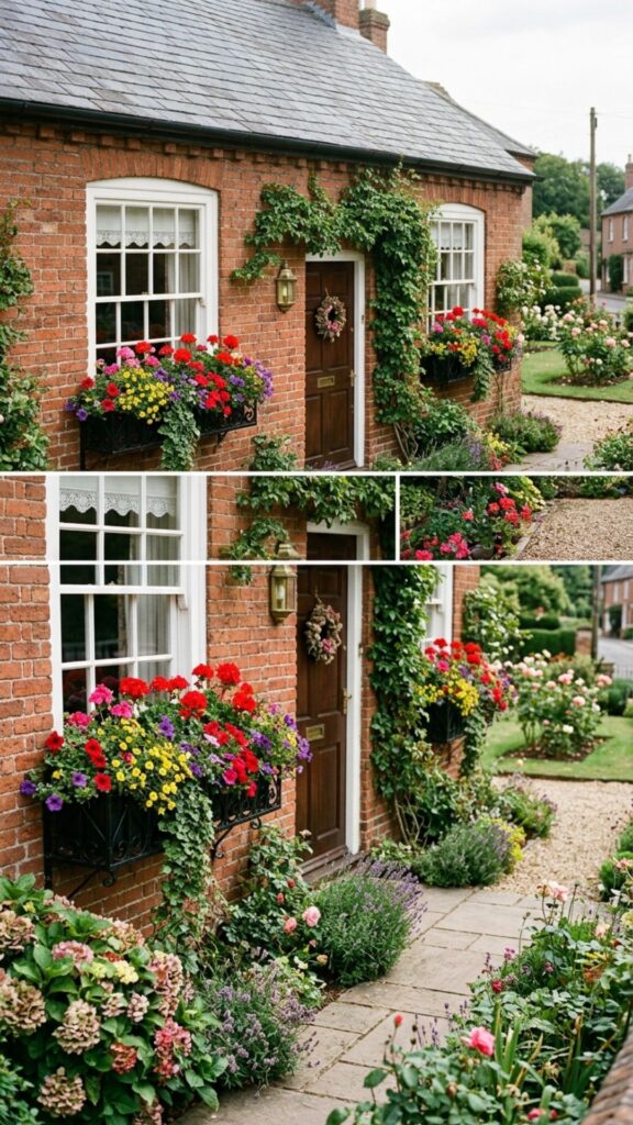 11. Add Window Boxes Below Front Windows