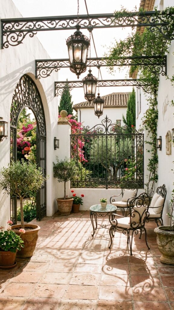 11. Add Wrought-Iron Details