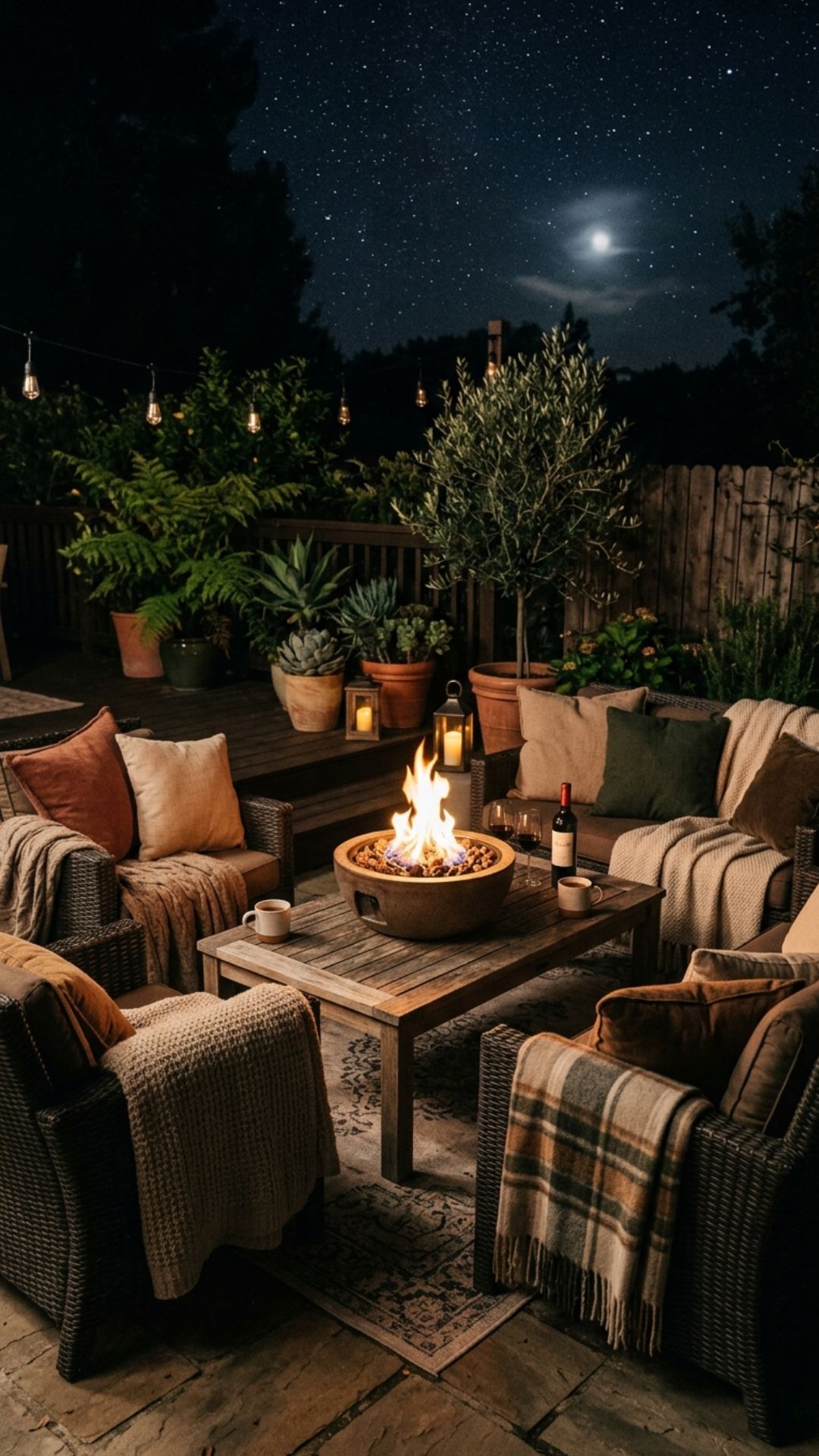 11. Add a Cozy Fire Element