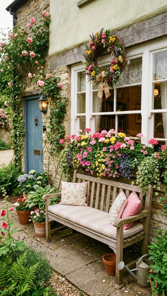 11. Bench Under a Window