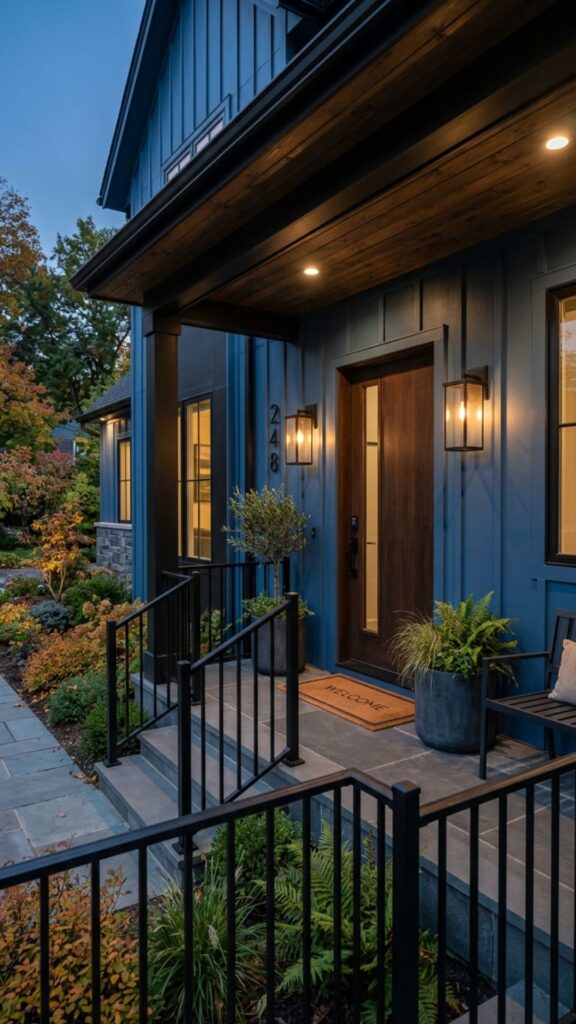 11. Black Accents for Modern Edge