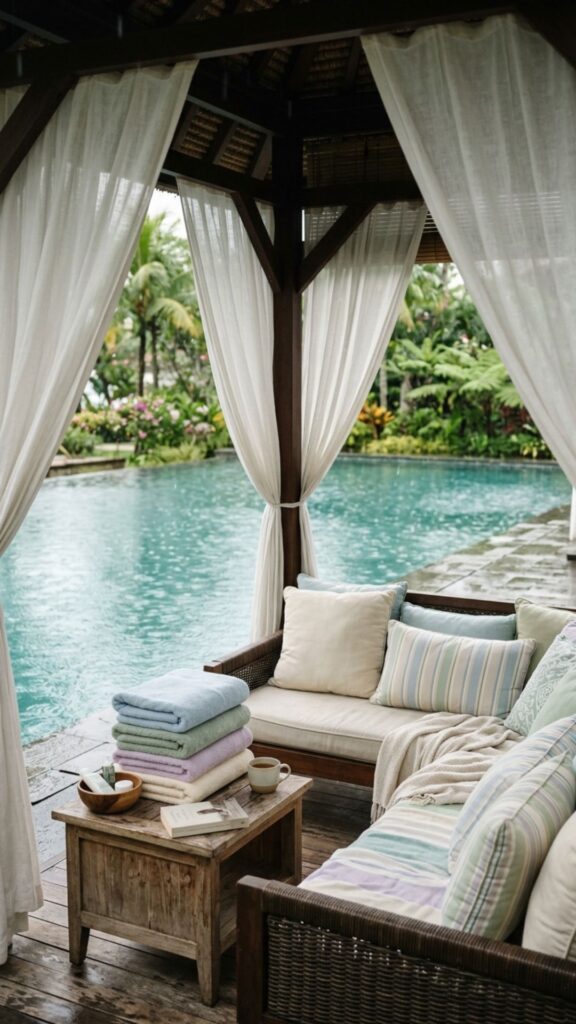 11. Cabana by the Pool