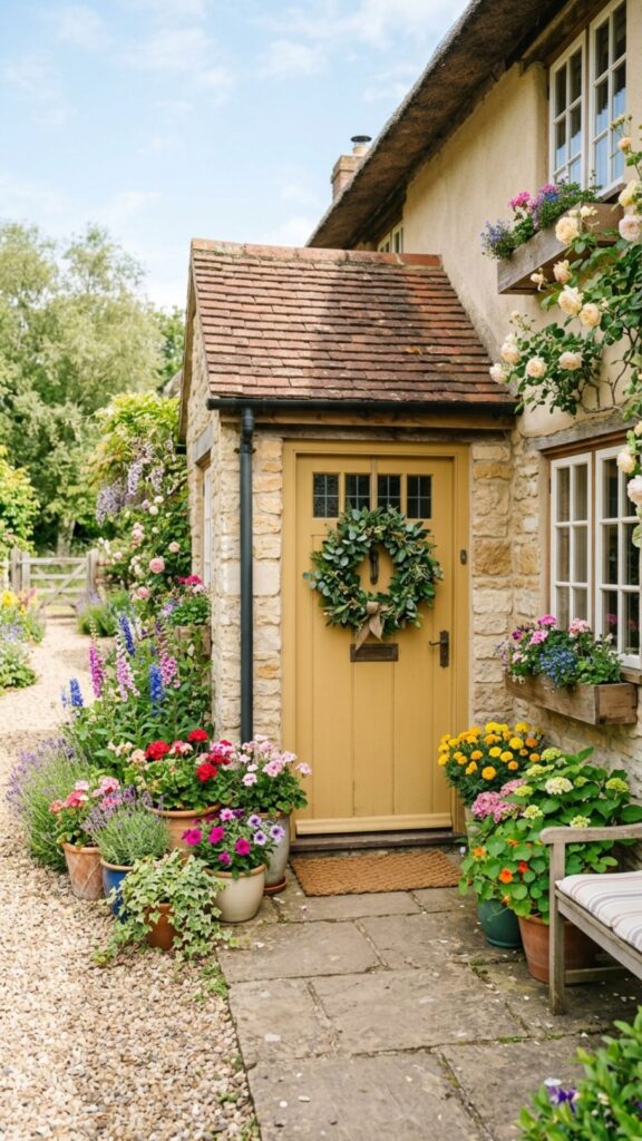 11. Choose a Cheerful Yellow Door