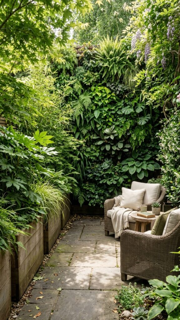 11. Create Privacy with Living Walls