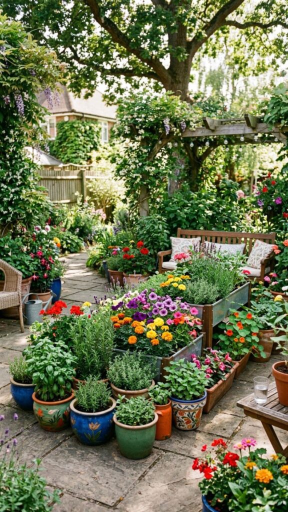 11. Create a Container Garden Escape