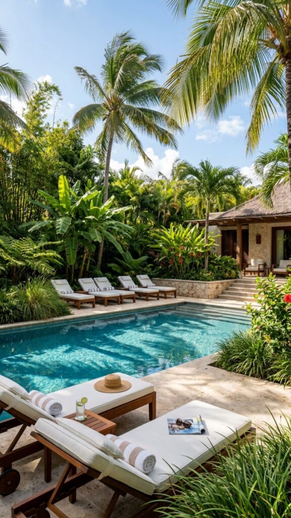 11. Create a Tropical Plant Oasis