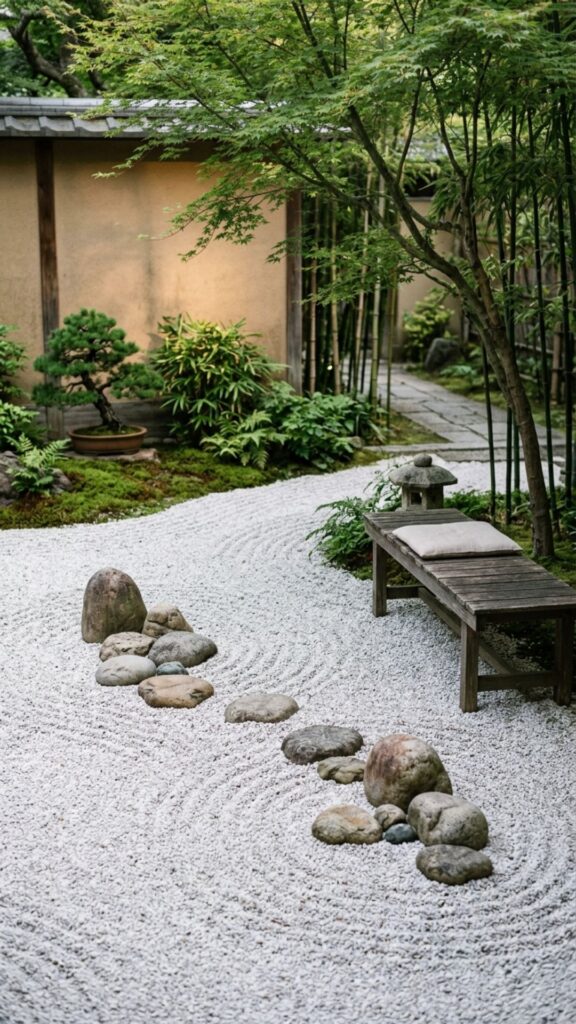11. Create a Zen Garden Corner