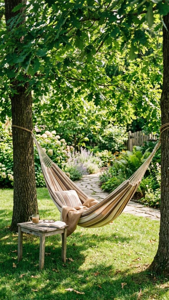11. Hang a Hammock or Swing