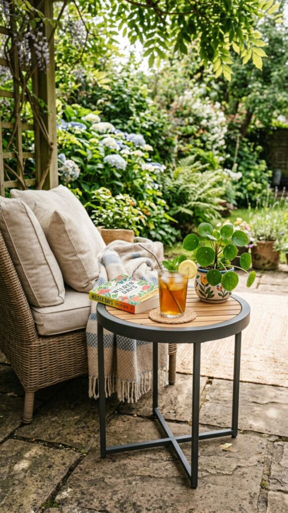 11. Incorporate a Small Side Table