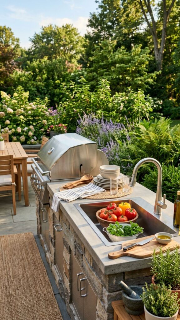 11. Install an Outdoor Sink