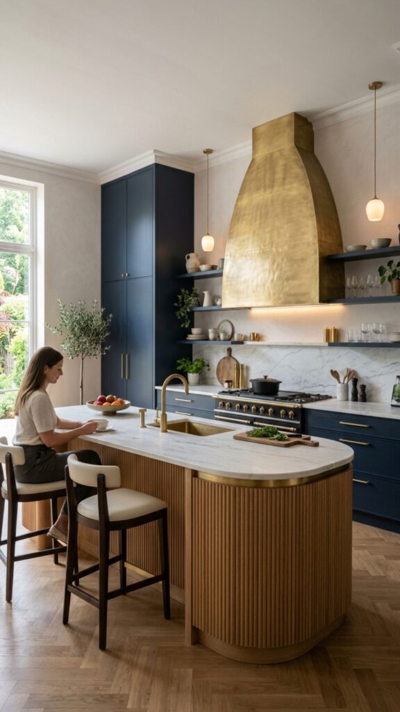 11. Pair a Curve With a Statement Range Hood