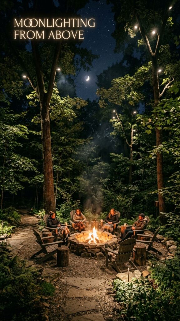 11. Torch Lighting for a Tropical Feel
