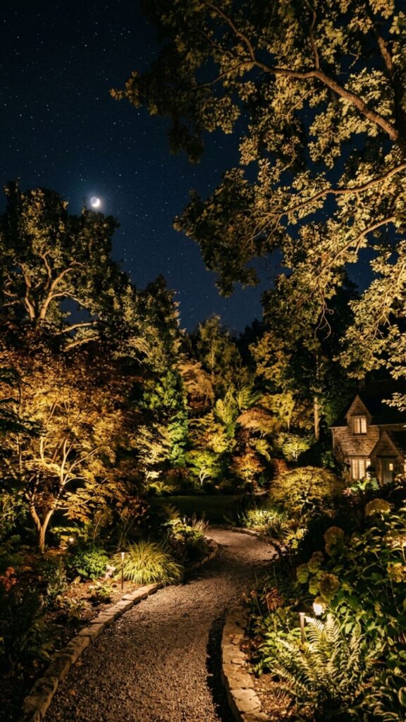 11. Uplighting for Trees and Shrubs
