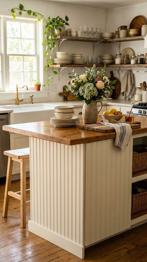 11. Use Beadboard Paneling on the Sides