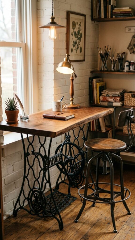 11. Use a Sewing Table Base