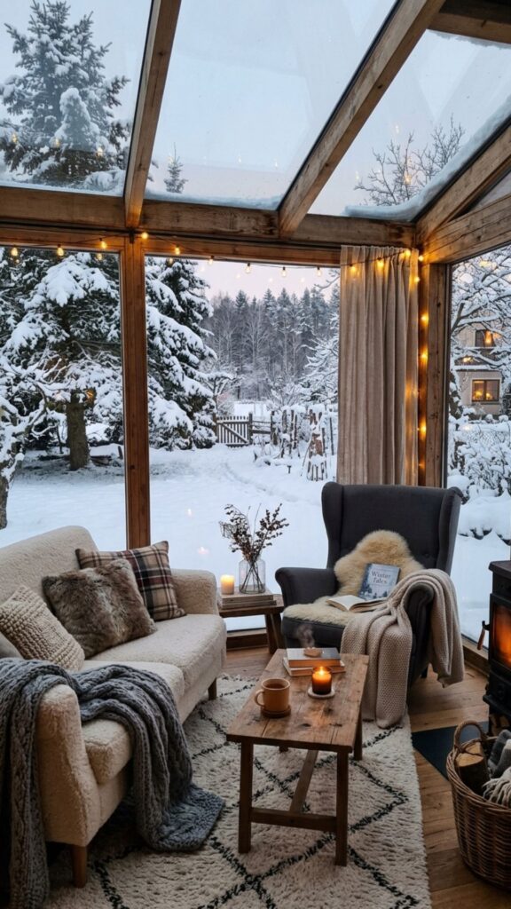 11. Use an Enclosed Sunroom or Three-Season Room