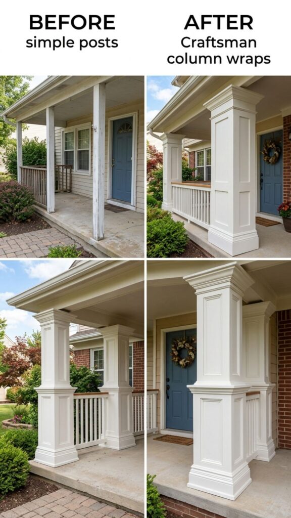 12. Add Decorative Column Wraps