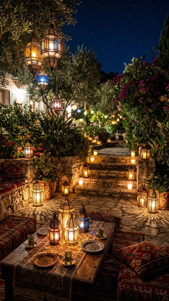12. Add Lanterns and Candles