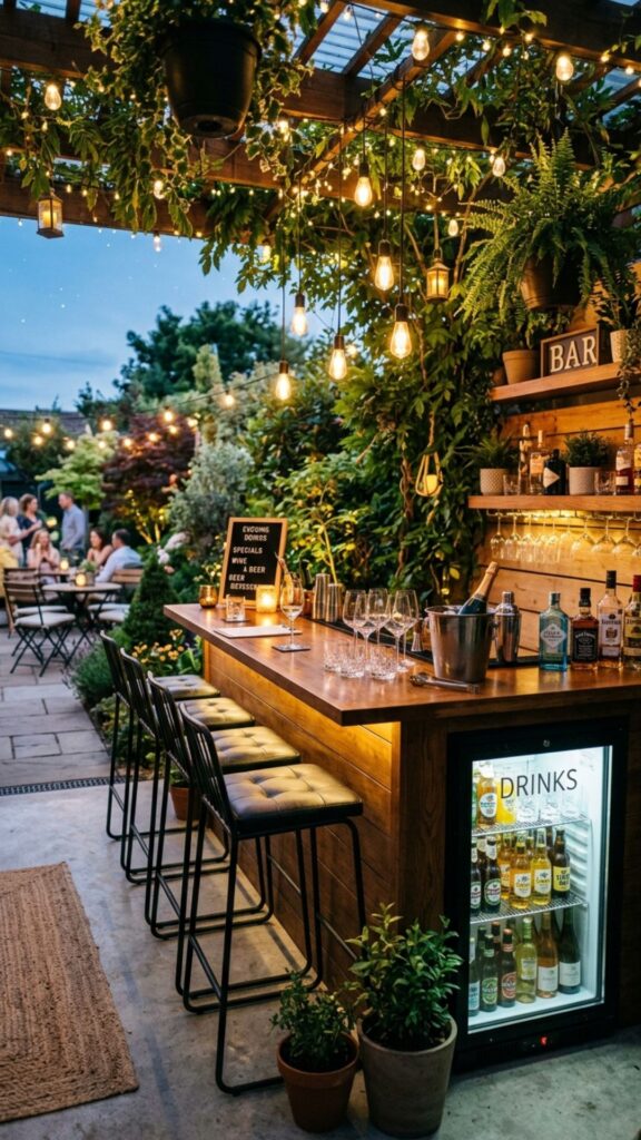 12. Add a Bar or Beverage Station