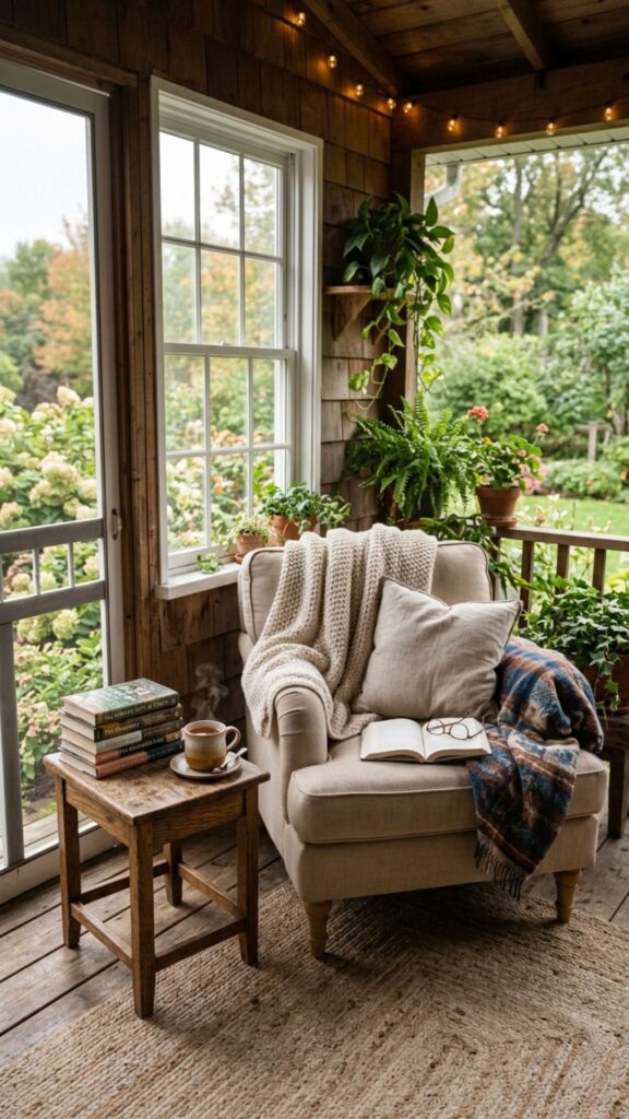 12. Create a Cozy Reading Nook