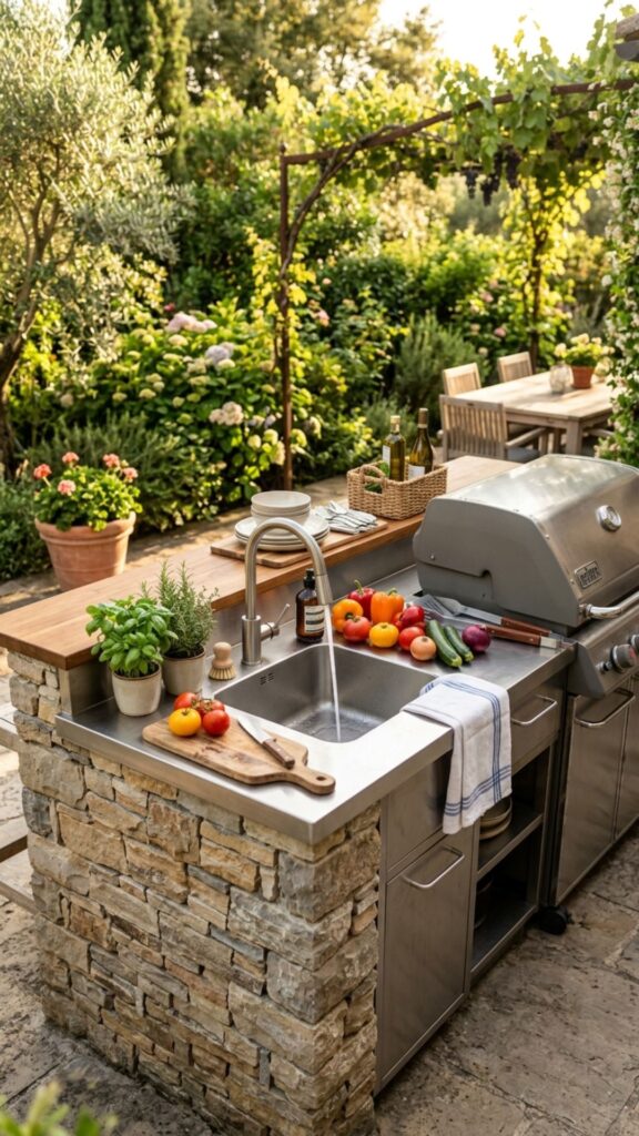 12. Create a Shaded Dining Area