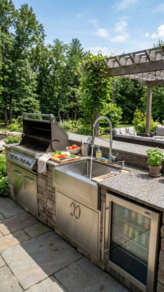 12. Dedicated Prep Sink with Hot and Cold Water