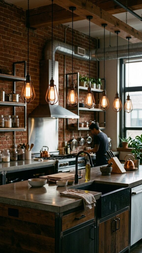 12. Edison Bulb Pendant Lighting