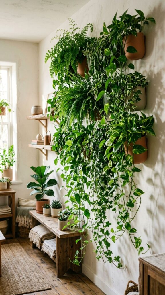 12. Grow a Vertical Garden on a Wall or Fence