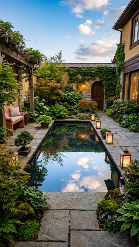 12. Include a Small Reflecting Pool