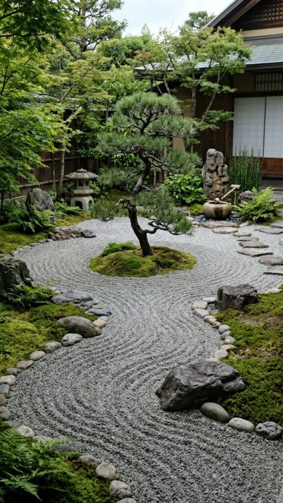 12. Include a Water-Wise Zen Garden