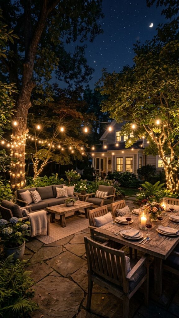 12. Install Ambient String Lights