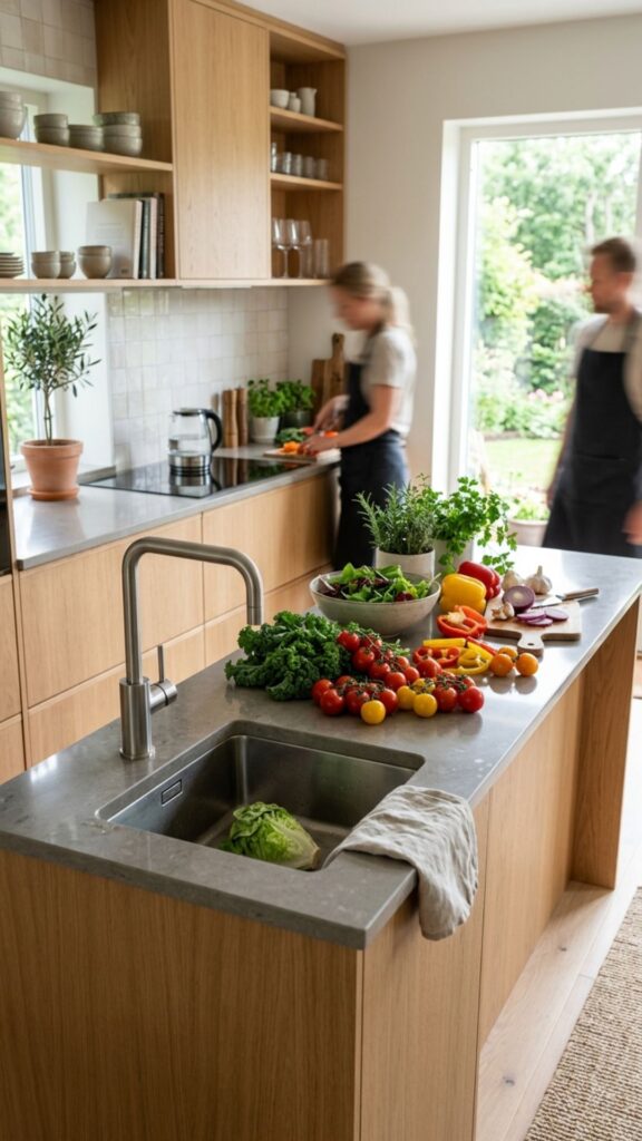 12. Island With a Built-In Sink