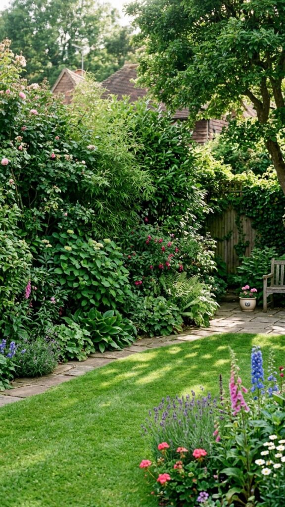 13. Add Privacy With Tall Plants