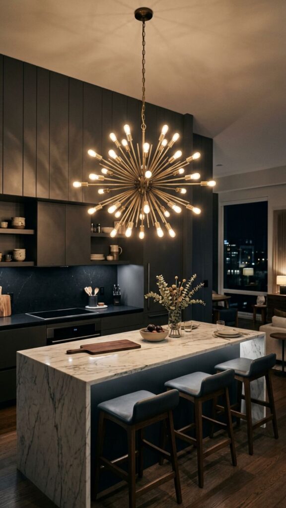 13. Dramatic Sputnik Chandelier
