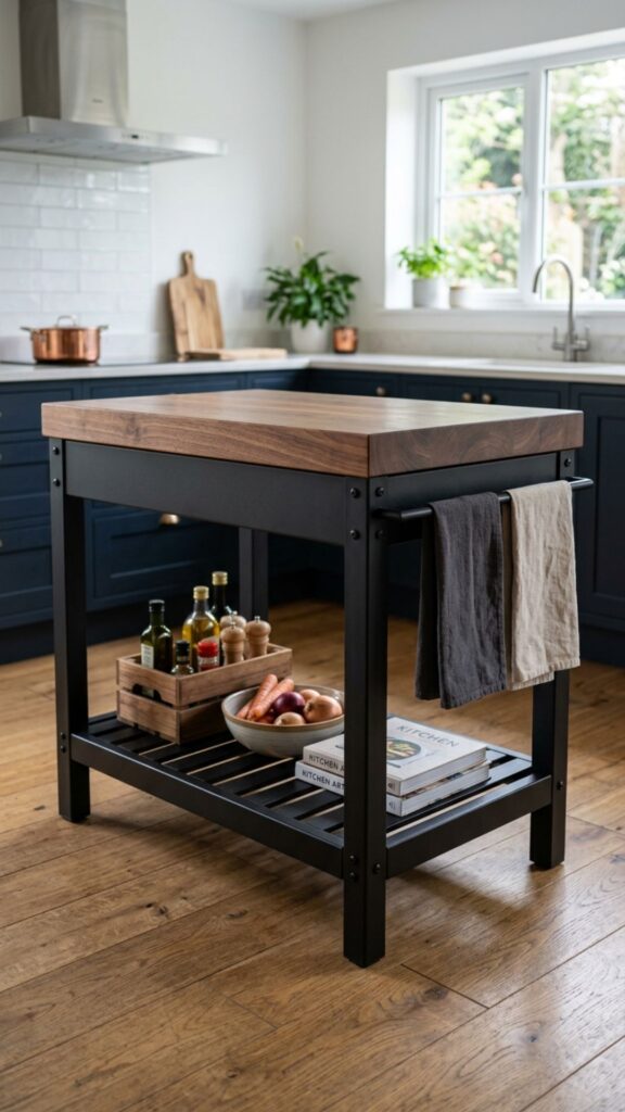 13. Freestanding Black Butcher Island