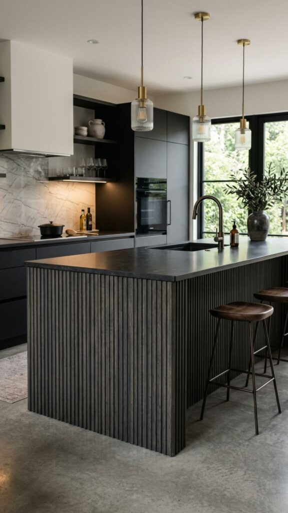 13. Incorporate Fluted or Reeded Panels