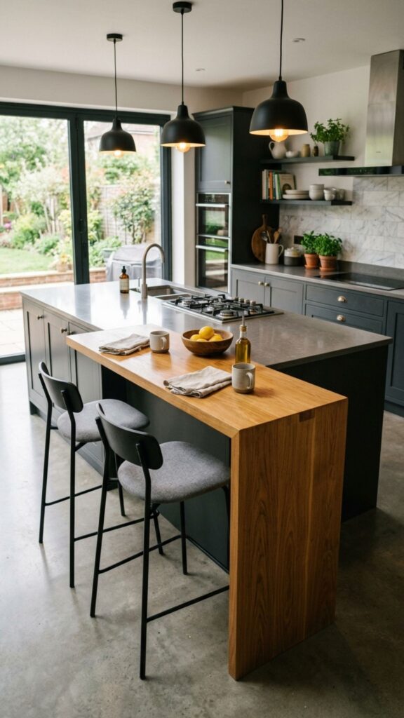 13. Incorporate a Breakfast Bar Extension
