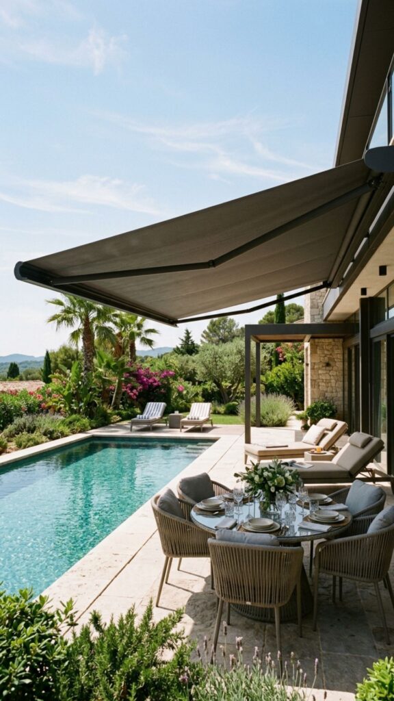 13. Install a Retractable Awning