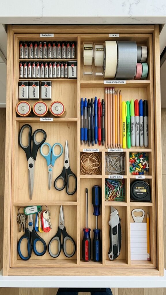 13. Junk Drawer Done Right