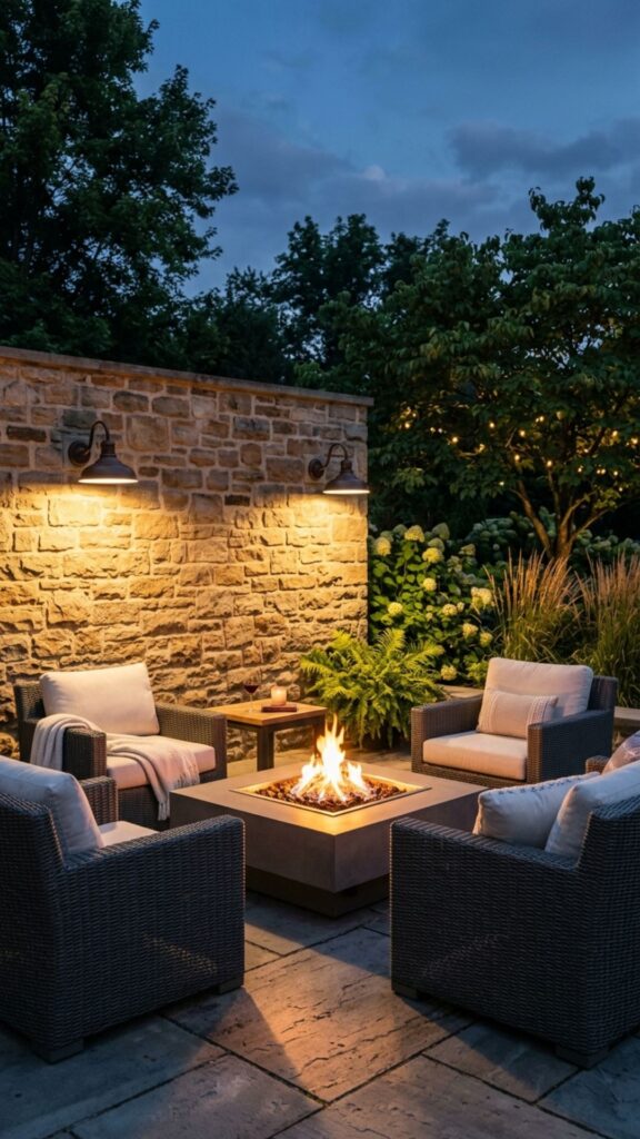 13. LED Fire Pit Glass or Rocks