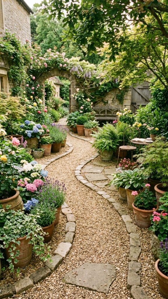 13. Layer Textured Gravel Paths