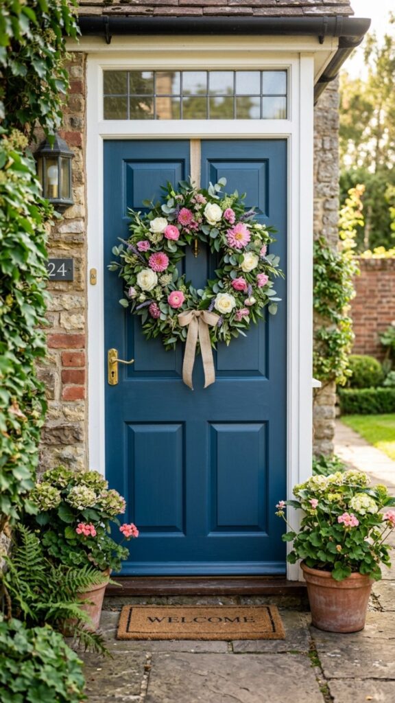 13. Seasonal Wreaths on the Door