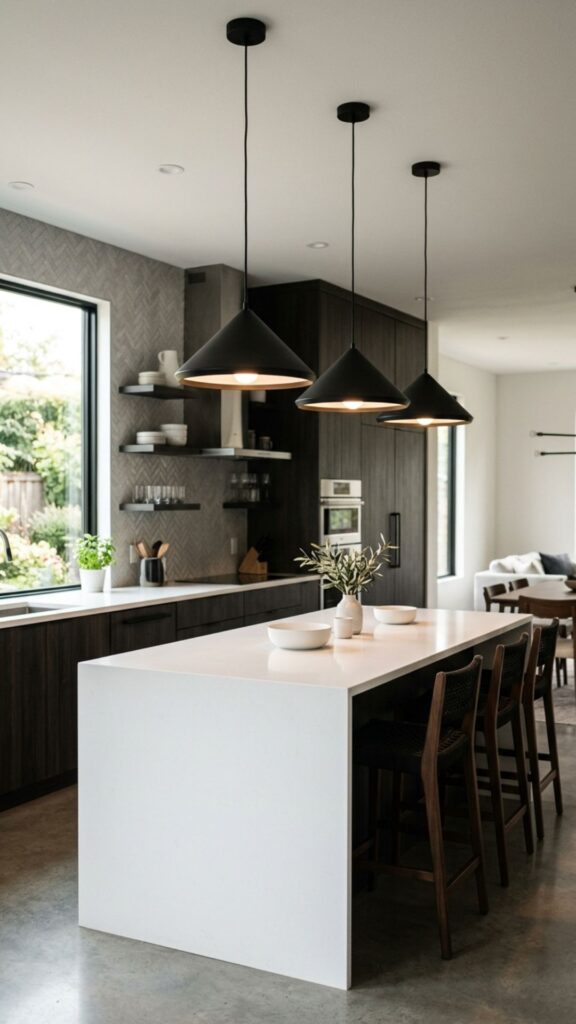 13. Statement Pendant Lighting