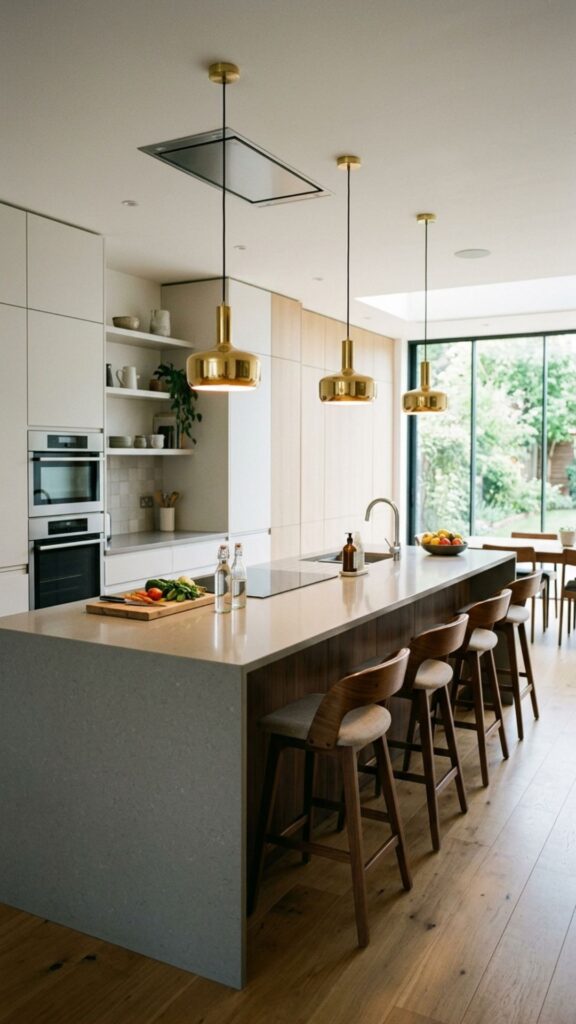 14. Add Pendant Lighting to Define the Zone