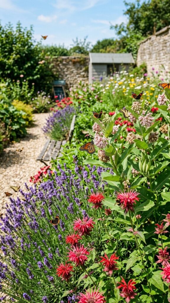 14. Add Pollinator-Friendly Flower Beds