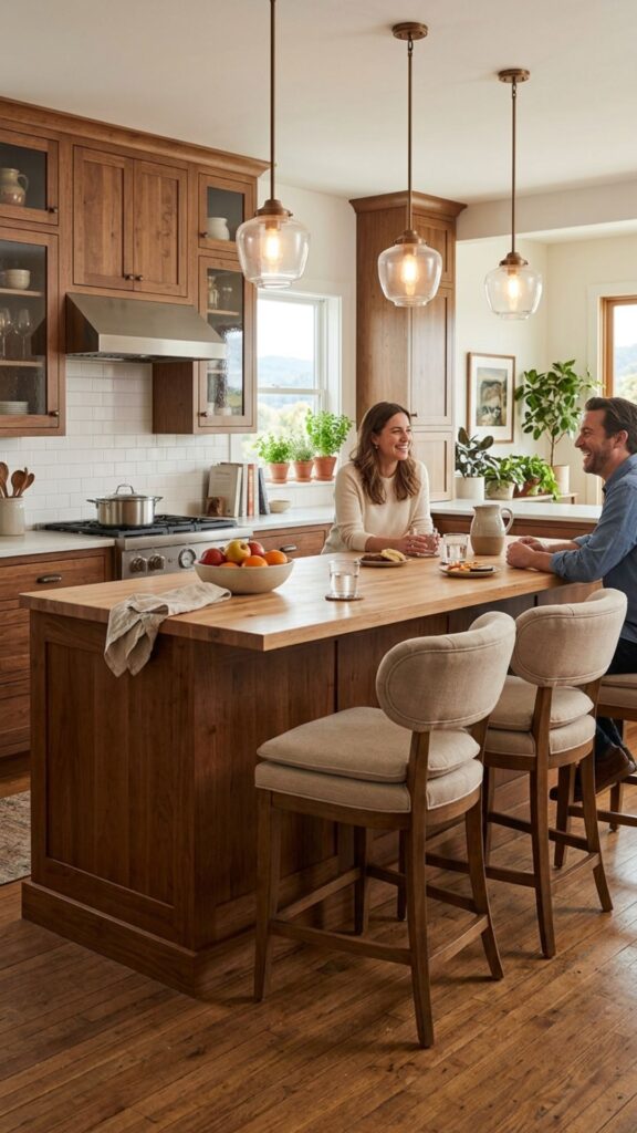 14. Add Seating for a Functional Gathering Spot