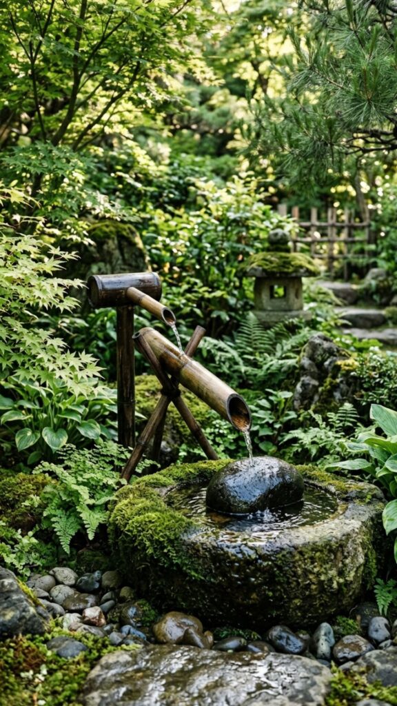 14. Bamboo Shishi-Odoshi