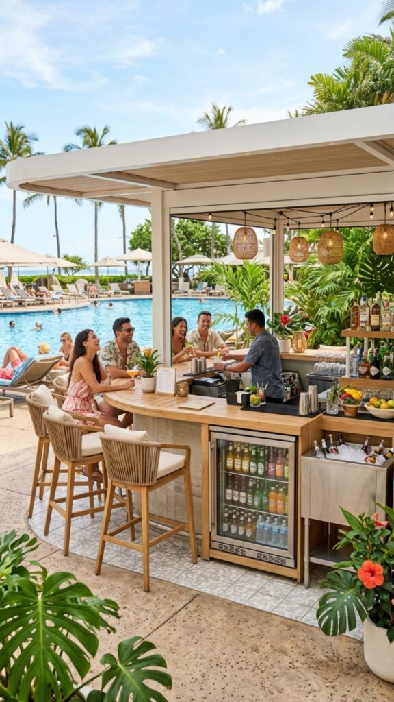 14. Build a Bar or Beverage Station